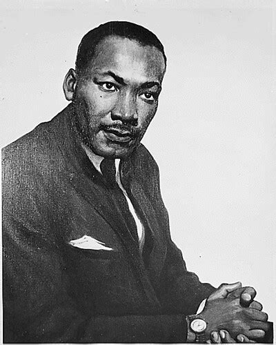 Portrait Of Dr Martin Luther King Jr Original Caption Flickr