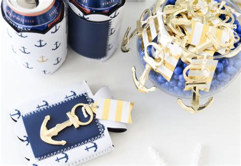 Nautical Favor Kit Set Of 3 Nautical Party Sailing Party Favors