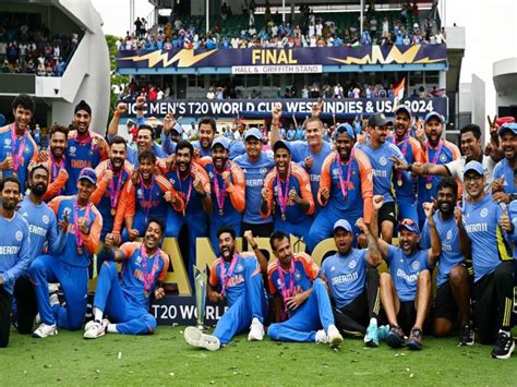Team India Celebration Photos And Videos Reliving The Winning Moments