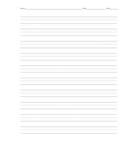 11 Lined Paper Templates Doc Pdf Excel Free And Premium Templates