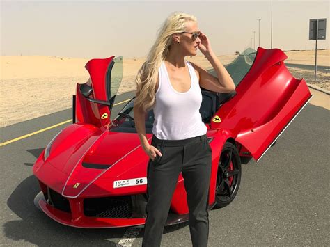 £100k Supercar Blondie ‘luxury Personal Car Collection Of Most Famous Female Youtuber About Car