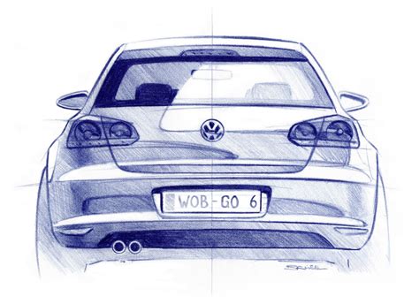 Volkswagen Golf Seven Successful Generations Concept Car Design Car
