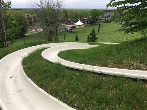 Michigans Only Coaster Alpine Slide Is 1700 Feet Of Summertime Fun
