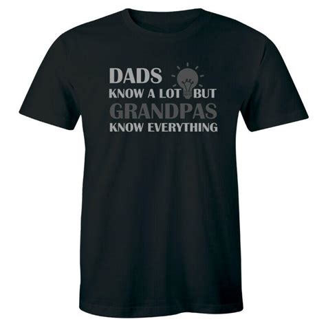 dads know a lot but grandpas know everything tee plus size easy tee loose soft t shirt uygun