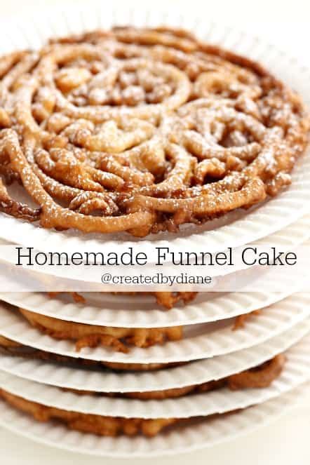 Homemade Funnel Cake Created By Diane