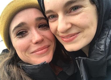 Trans bb's first swim trunks #transjoy #transisbeautiful. debuting their new name as elliot page, the umbrella academy star also specified that his personal pronouns were now he/him and they/them. Fans Concerned After Elliot Page's Wife Emma Portner ...