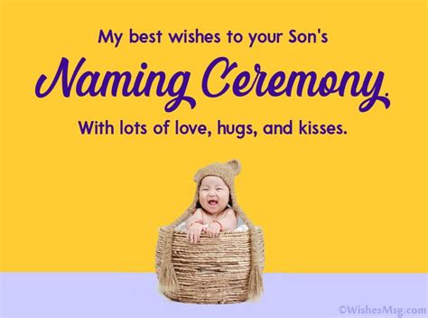 Naming Ceremony Wishes And Messages Wishesmsg Naming Ceremony