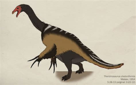 A Dinosaur A Day · Therizinosaurus Cheloniformis