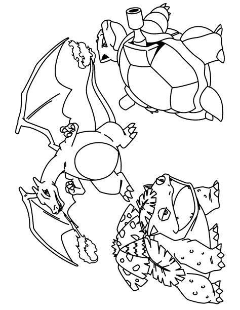 Blastoise Coloring Page At Free Printable Colorings