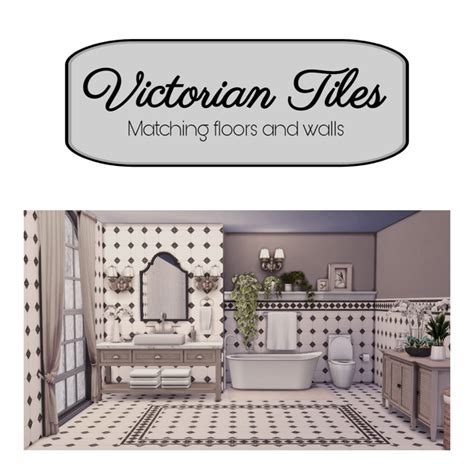 Victorian Tiles Matching Floors And Walls Sooky88 On Patreon Around
