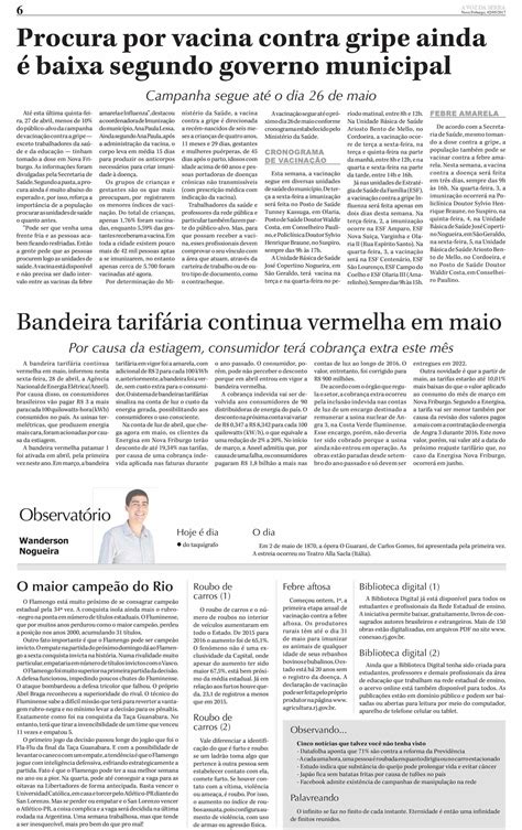 Edição De 2 De Maio De 2017 Jornal A Voz Da Serra