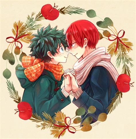 Todoroki Shouto × Midoriya Izuku Tododeku Anime Amor Anime E Arte