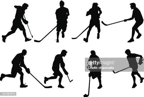 Field Hockey Silhouette Photos And Premium High Res Pictures Getty Images