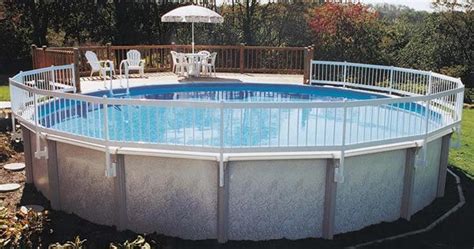 Gli above ground pool fence base kit (8 section). Outdoor Design Ideas | Above ground swimming pools, Above ...