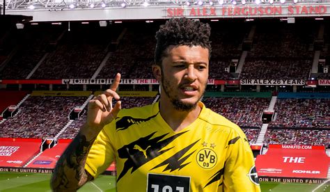 Jadon sancho is set to finally join manchester united after a transfer fee of £78m was agreed with borussia dortmund. Jadon Sancho Is Now In 'Advanced Talks' With Manchester United