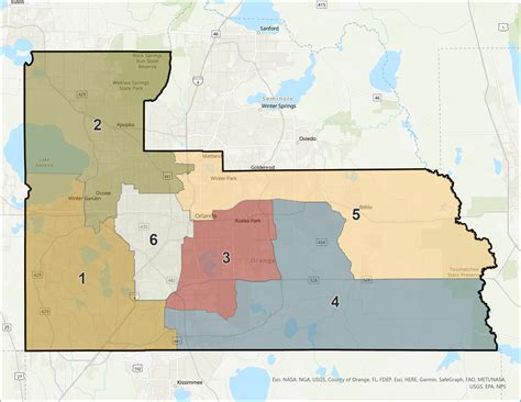 Map It Orange County Board Of County Commissioners Approves Final Redistricting Plan