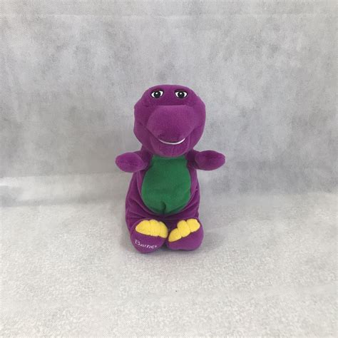 Barney Stuffed Purple Dinosaur Plush 10 Lyons Group Backyard Gang