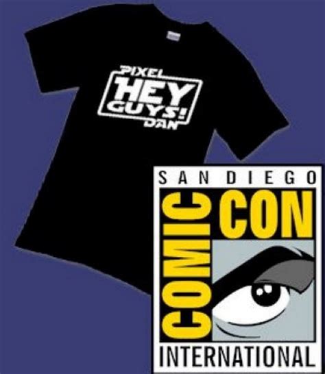 Pixel Dan ‘hey Guys Shirt Available At Sdcc Awesometoyblog
