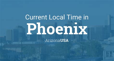 I am a travel specialist of expedia and i always pull this site up for time references. Current Local Time in Phoenix, Arizona, USA