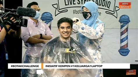 Syed saddiq beda dengan ahy. Syed Saddiq goes bald on 'live' TV after successfully ...