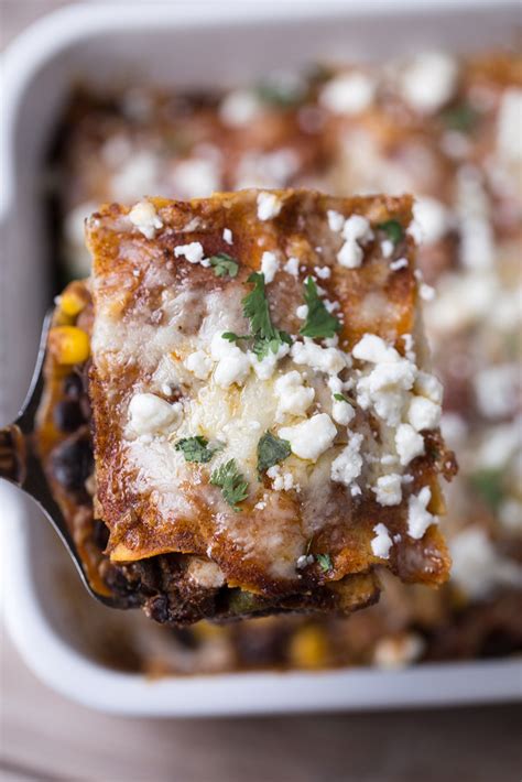 We've enjoyed a few hearty breakfast casseroles while visiting an amish inn. Vegetarian Enchilada Casserole | This Gal Cooks