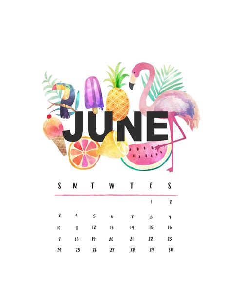 Beautiful June 2018 Iphone Calendar Wallpapers Calendar Wallpaper