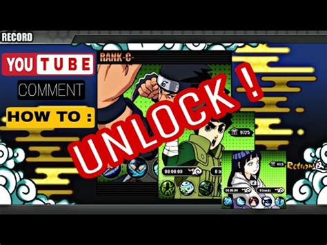 Lots of new features and characters from this version. How To UNLOCK Character On Naruto Senki (YOUTUBE Comment ...