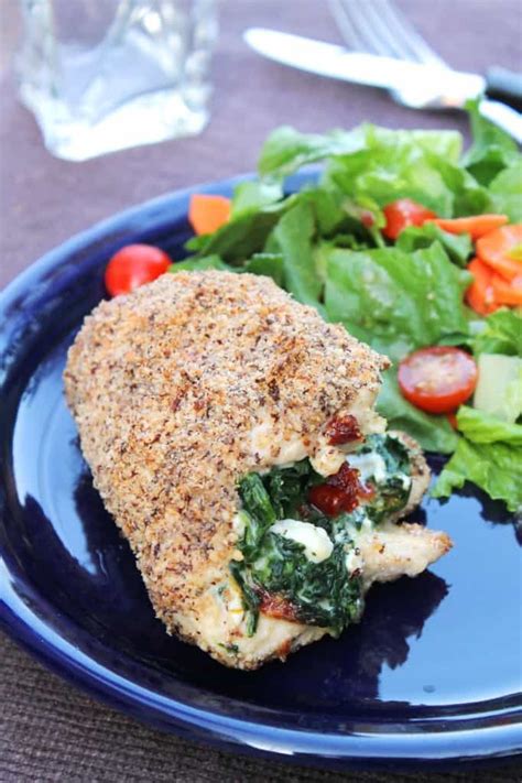 Enjoy a cheesy meal of chicken rollatini with this easy recipe! Spinach and Feta Chicken Rollatini & Cookbook Giveaway ...