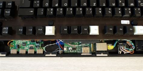 Raspberry Pi Mini Pc Crammed Into A Keyboard Liliputing