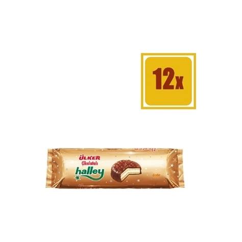 Ülker Halley Çikolata Kaplamalı Sandviç Bisküvi 8li 240 Gr Fiyatı