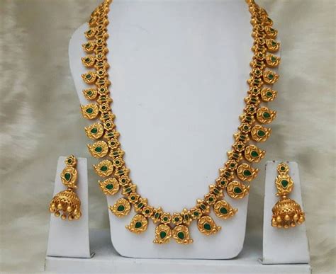 1 Gram Gold Mango Mala Designs Jewellery Designs