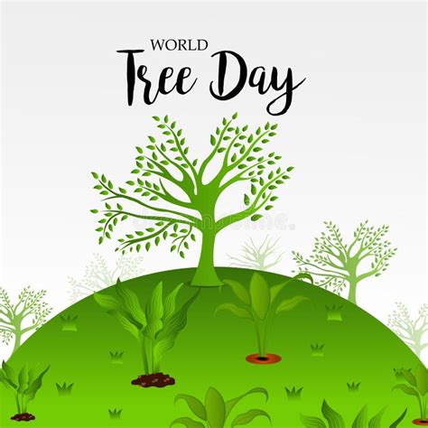 World Tree Day Stock Illustration Illustration Of Sustainable 94326610