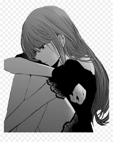 Transparent Crying Anime Girl Png Sad Anime Girl Crying Png Download Vhv