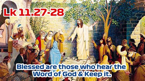 Daily Gospel Reflection Lk 11 27 28 Truly Living The Word Of God