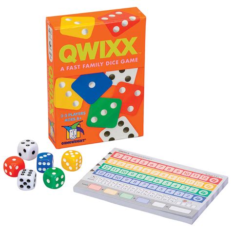Qwixx Dice Game Spilsbury