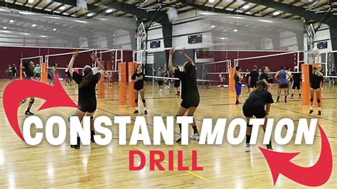 Constant Motion Drill Improves Accuracy The Art Of Coaching Volleyball