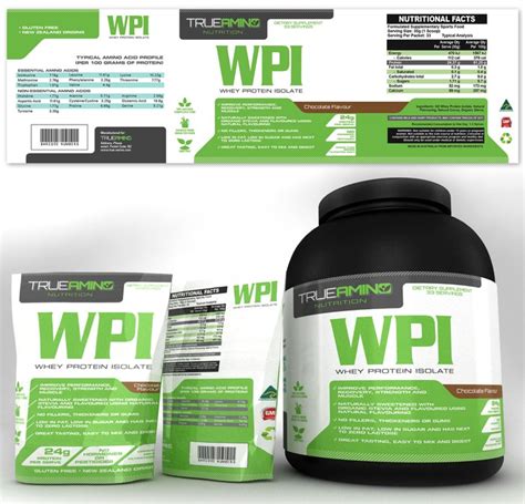 Create A Logo And Label For A New All Natural Whey Protein Supplement