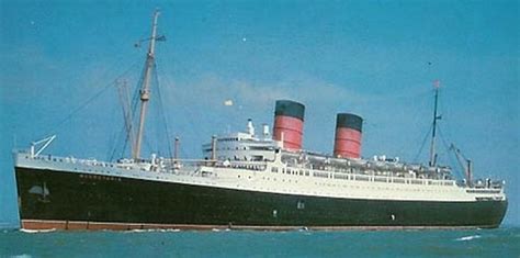 The Great Cunard Liner Rms Mauretania Of 1939 Cruising The Past