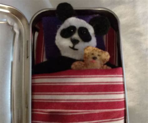 Portable Pocket Friend Altoids Tin Panda Bear Altoids Tins Panda