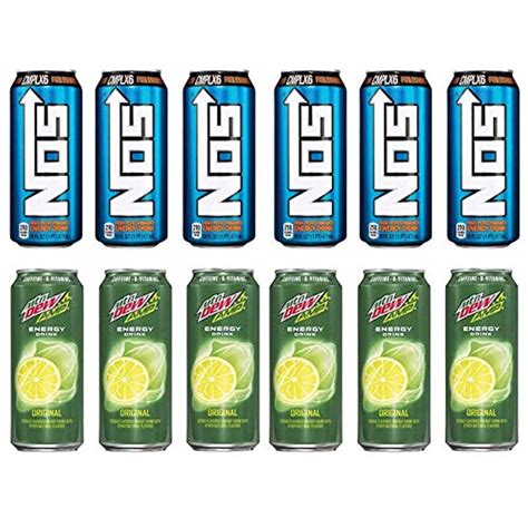Luv Box Variety Energy Drink 16 Oz Pack Of 12 Nos Energy Original