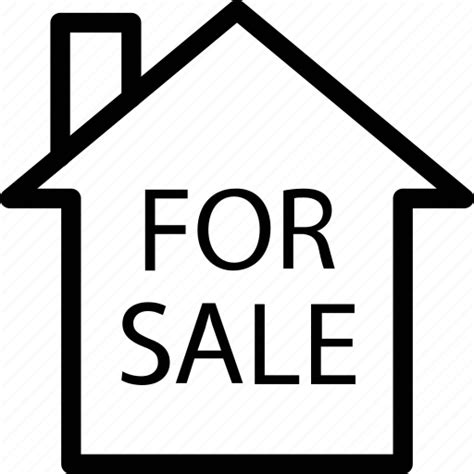 For Sale Home House House For Sale Sign Business Information Icon