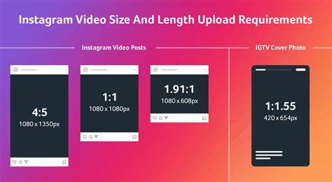 Instagram Video Size And Length Upload Requirements In 2020