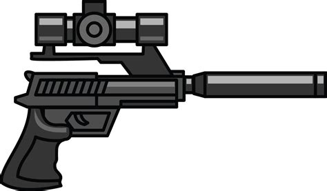 Assault Rifle Clipart Sniper Rifle Pencil And In Color