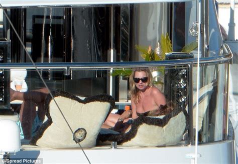 Kate Moss Enjoys Fun In The Sun In St Barts After