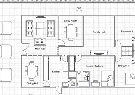 This is a custom responsive minimal layout. Draw a simple floor plan for your dream house by Azanne1407