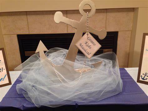 I automatically think seafood, but my daughter is allergic :( any thoughts or suggestio. Decorative registration table cruise/ship themed party ...