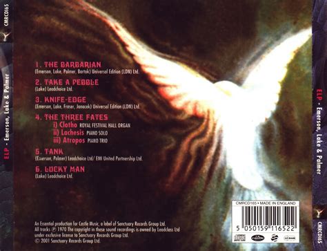 From the beginning emerson, lake & palmer peaked at #39 on 28.10.1972 touch and go emerson, lake & powell My Music Collection: Emerson, Lake & Palmer