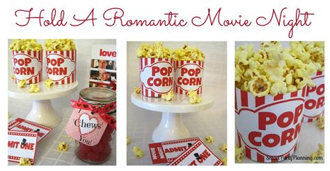 How To Plan A Romantic Movie Night With Free Printables