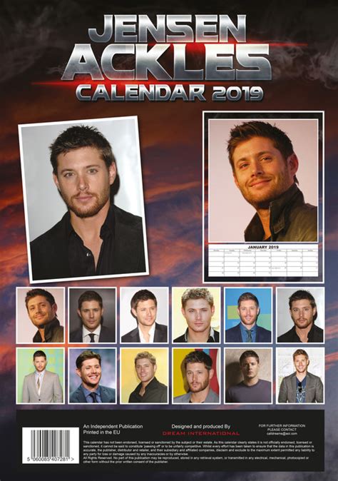 Jensen ackles is showing off his quarantine beard as he's filming season 3 of the boys. Jensen Ackles Calendrier 2021 | Acheter-le sur Europosters.fr