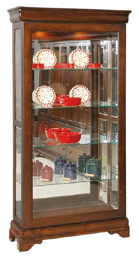 Belmont Classic Curio Cabinet Countryside Amish Furniture